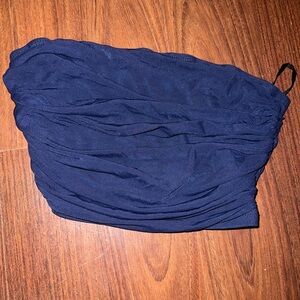 Navy blue tube top (small)